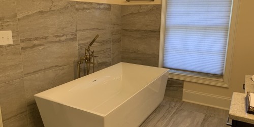 Modern Bathroom Constructed Birmingham Al