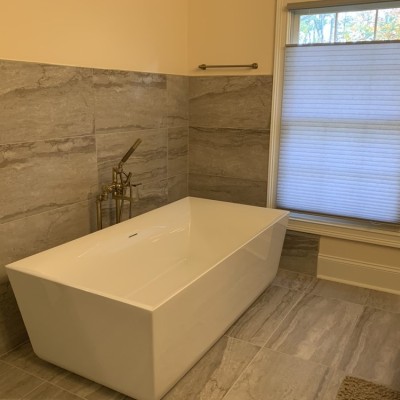 Modern Bathroom Constructed Birmingham Al