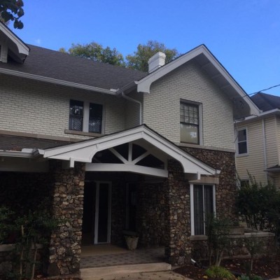 Exterior painted, new roof installed in Birmingham Al 