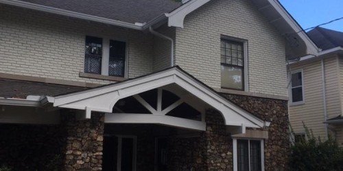 Exterior painted, new roof installed in Birmingham Al 