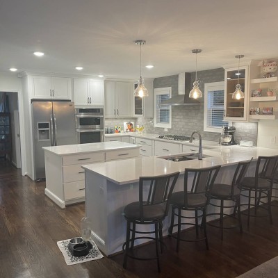 Kitchen And Living Room Renovated