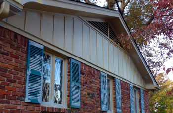 Exterior house repair & windows glazing in Vestavia Hills, Al