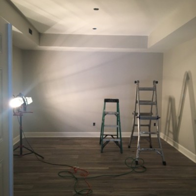 Basement Painted in Birmingham, Al 