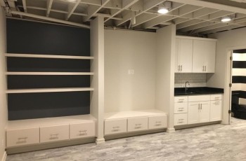 Basement remodel finished in Mountain Brook, Al 