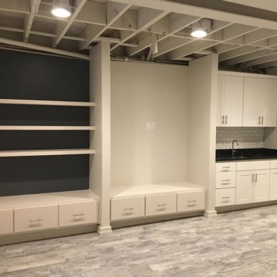 Basement remodel finished in Mountain Brook, Al 