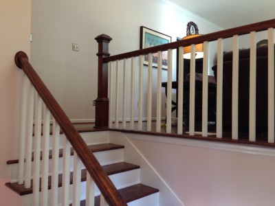 Interior painted, hardwood floors installed in Hoover, Al