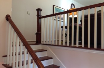 Interior painted, hardwood floors installed in Hoover, Al