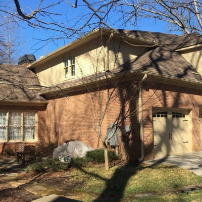 House trim repaired and painted in Birmingham, Al 