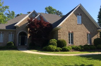  Mortar washed brick house in Greystone, Al 