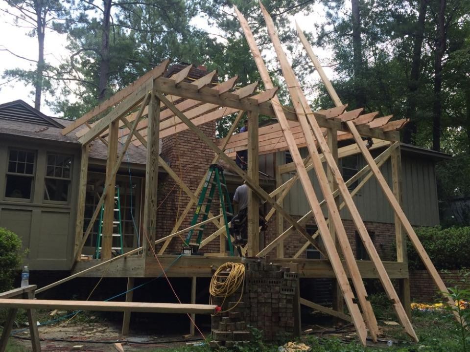 Deck for our architect