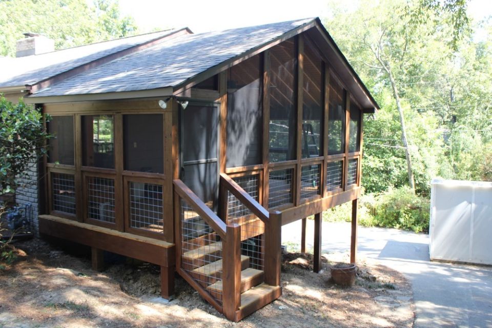 Porch Addition/Construction in Mountain Brook, AL