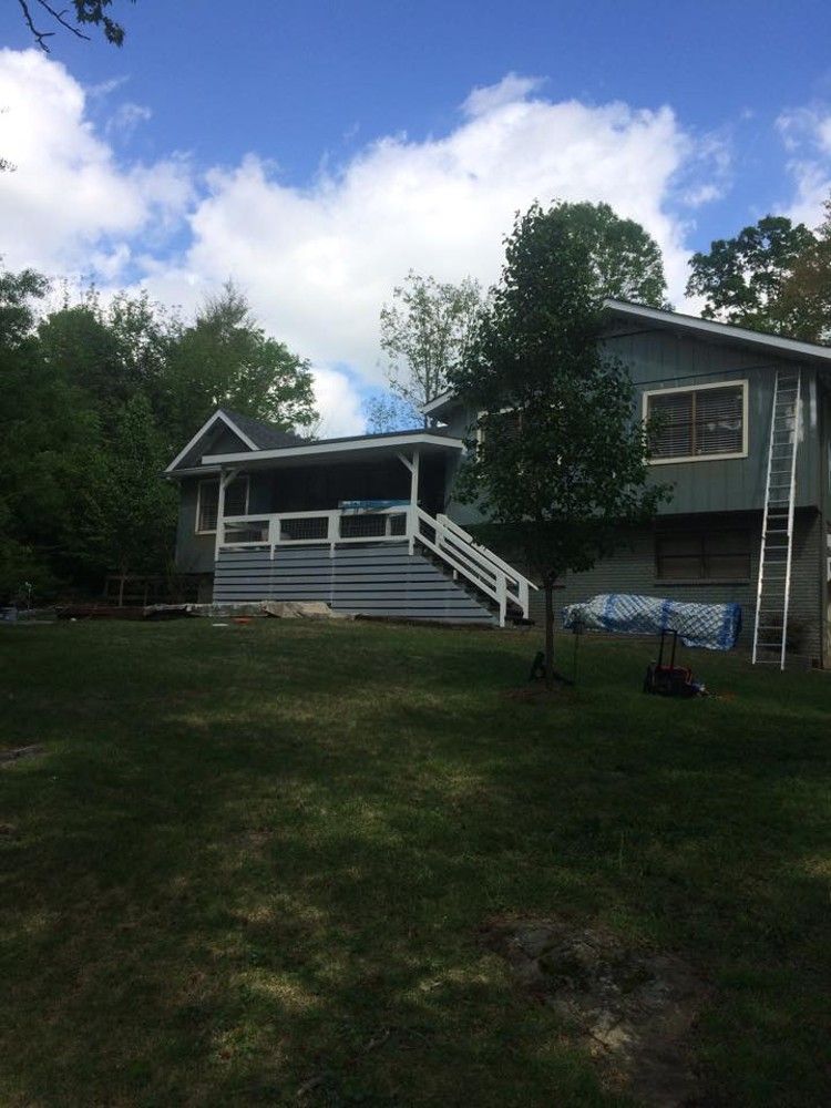 House exterior painted, deck built in Birmingham, AL – photo 3