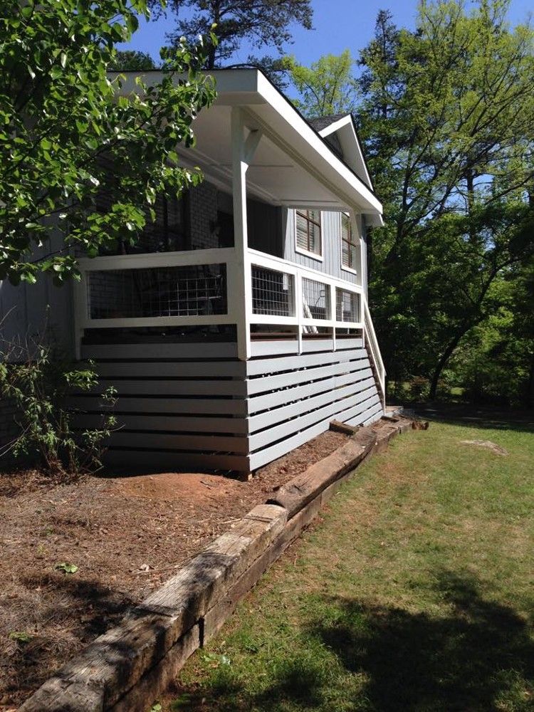 House exterior painted, deck built in Birmingham, AL – photo 5