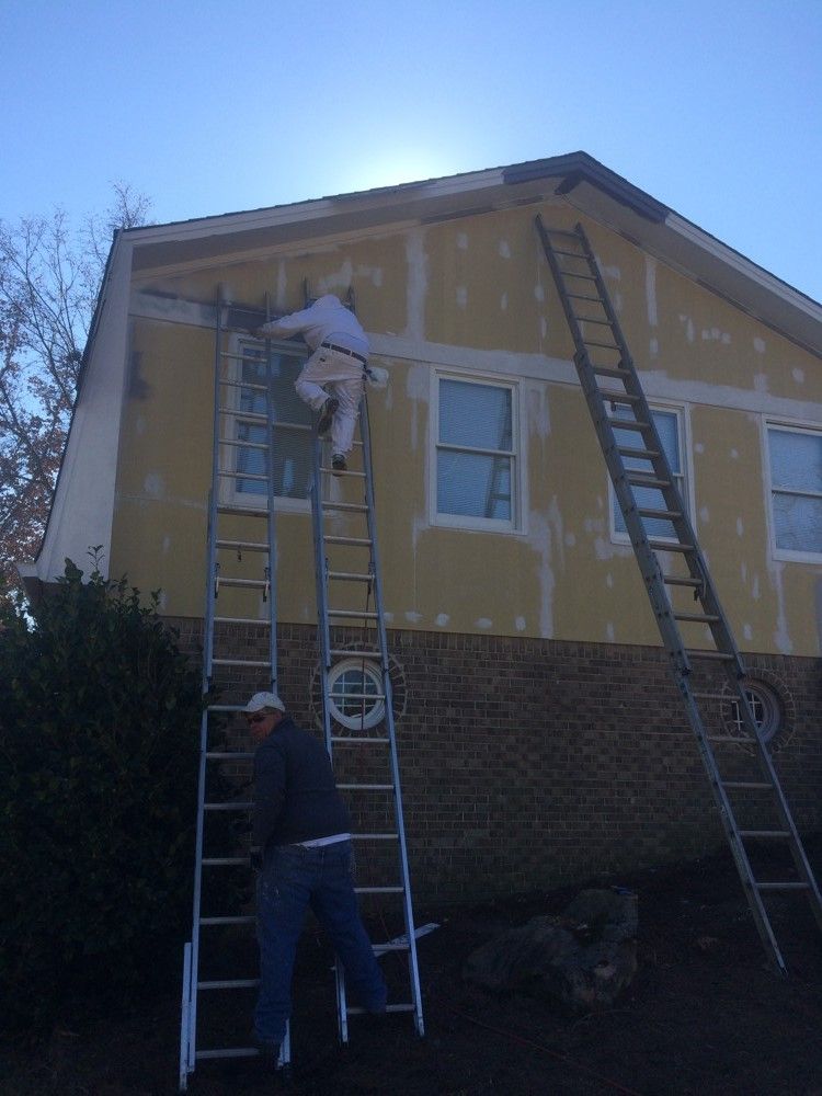 Exterior painting and repair in Bluff Park, Hoover, AL – photo 13