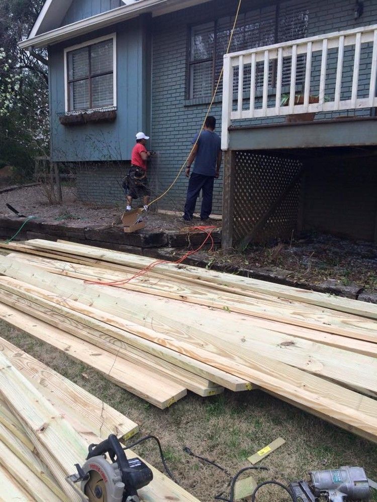 House exterior painted, deck built in Birmingham, AL – photo 20