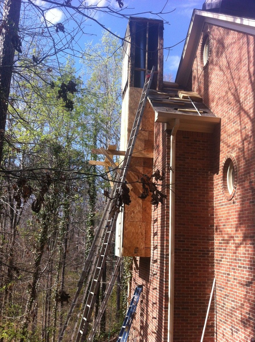 Rotten chimney repair in Birmingham, AL – photo 13