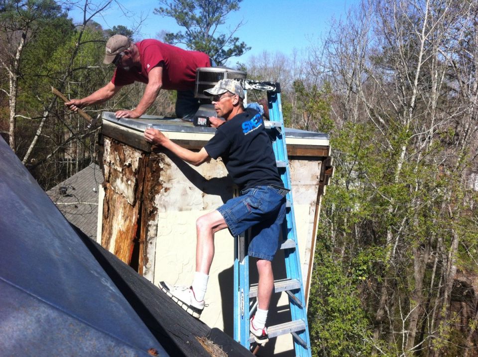 Rotten chimney repair in Birmingham, AL – photo 20