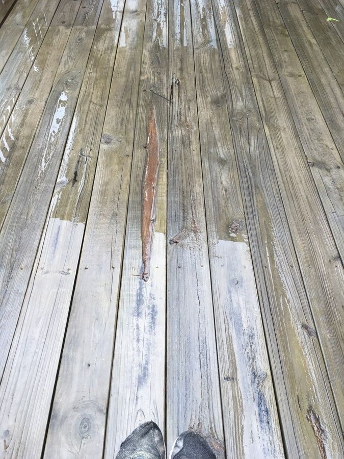Repaired and Painted Rotten Wood – photo 6
