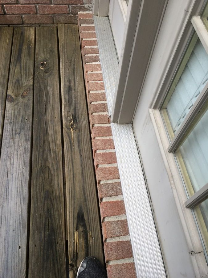 Repaired and Painted Rotten Wood – photo 8