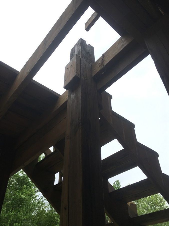 Repaired and Painted Rotten Wood – photo 12