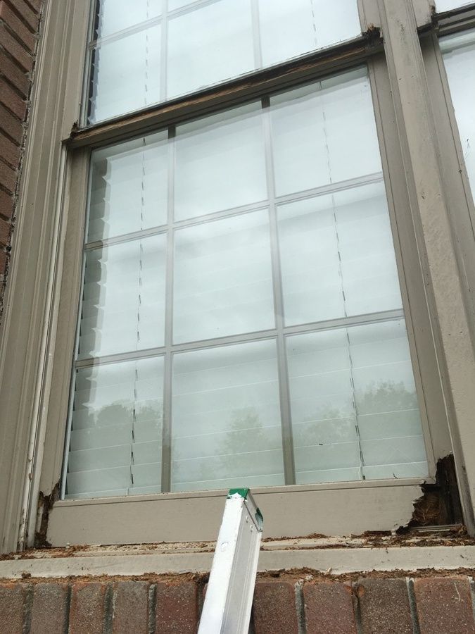 Repaired and Painted Rotten Wood – photo 18