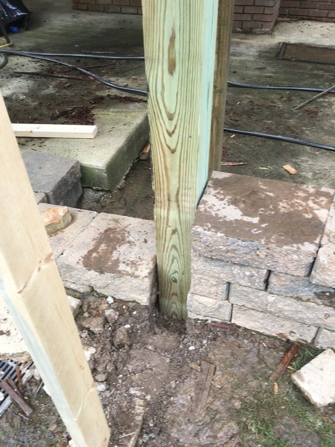 Repaired and Painted Rotten Wood – photo 24