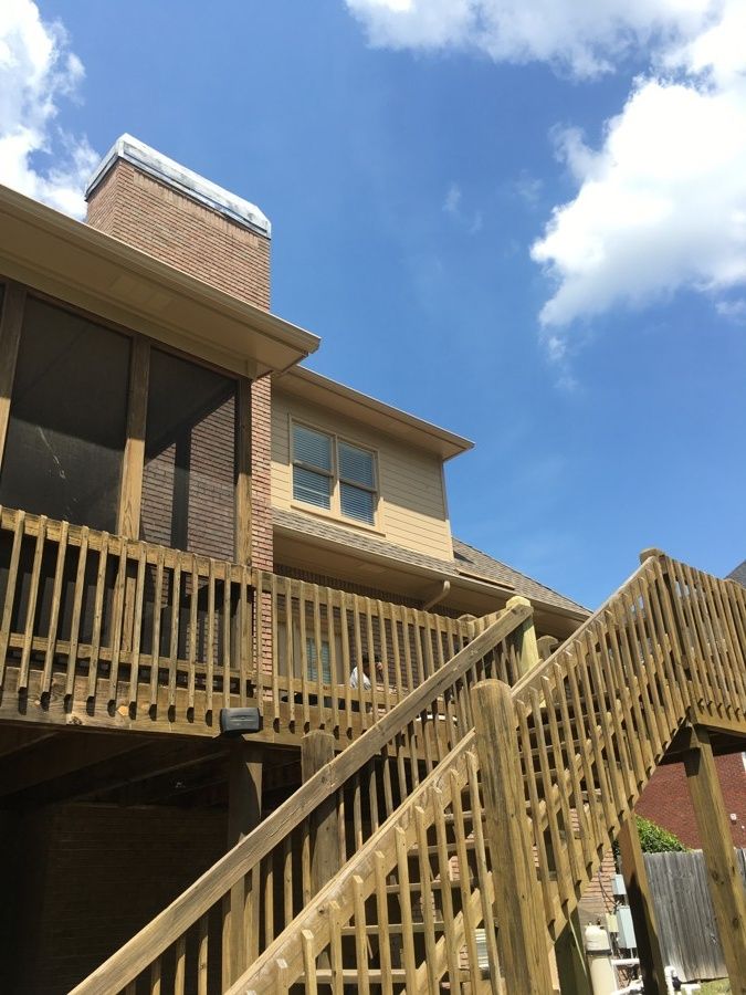 Repaired and Painted Rotten Wood – photo 26