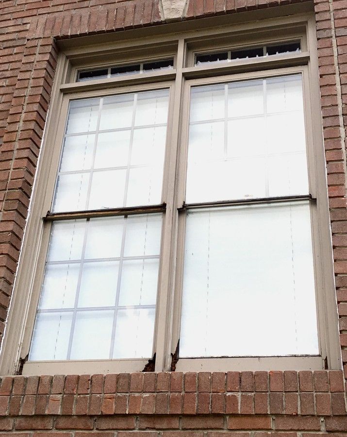 Repaired and Painted Rotten Wood – photo 27