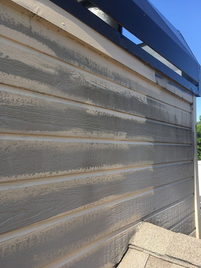 Repaired and Painted Rotten Wood – photo 30