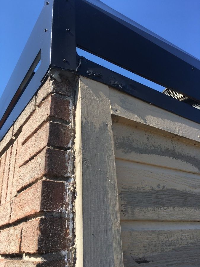 Repaired and Painted Rotten Wood – photo 32