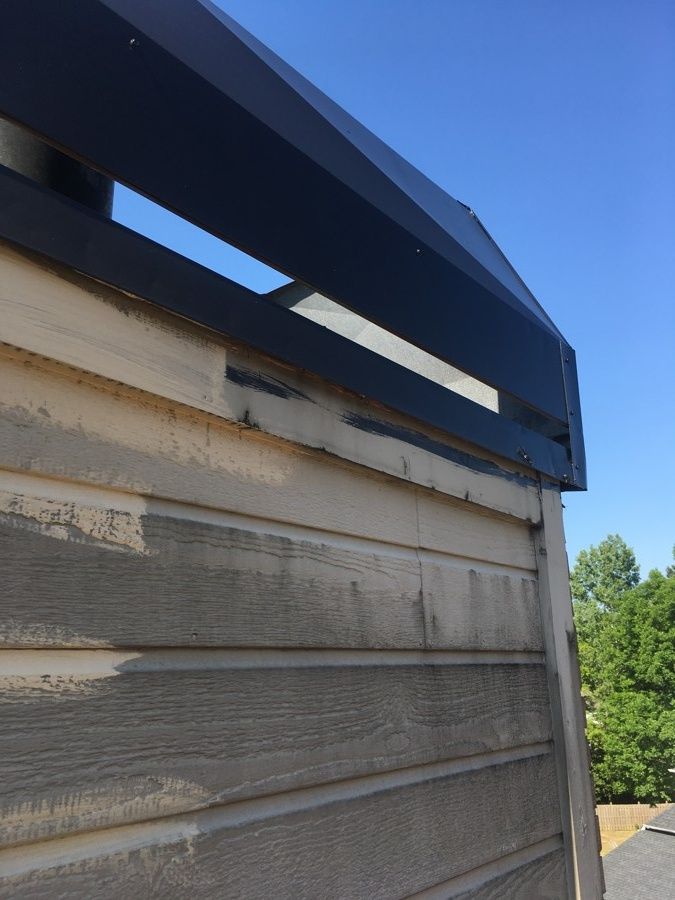 Repaired and Painted Rotten Wood – photo 33