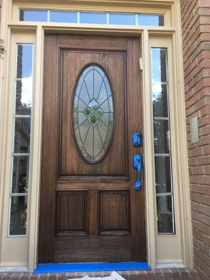 Repaired and Painted Rotten Wood – photo 34