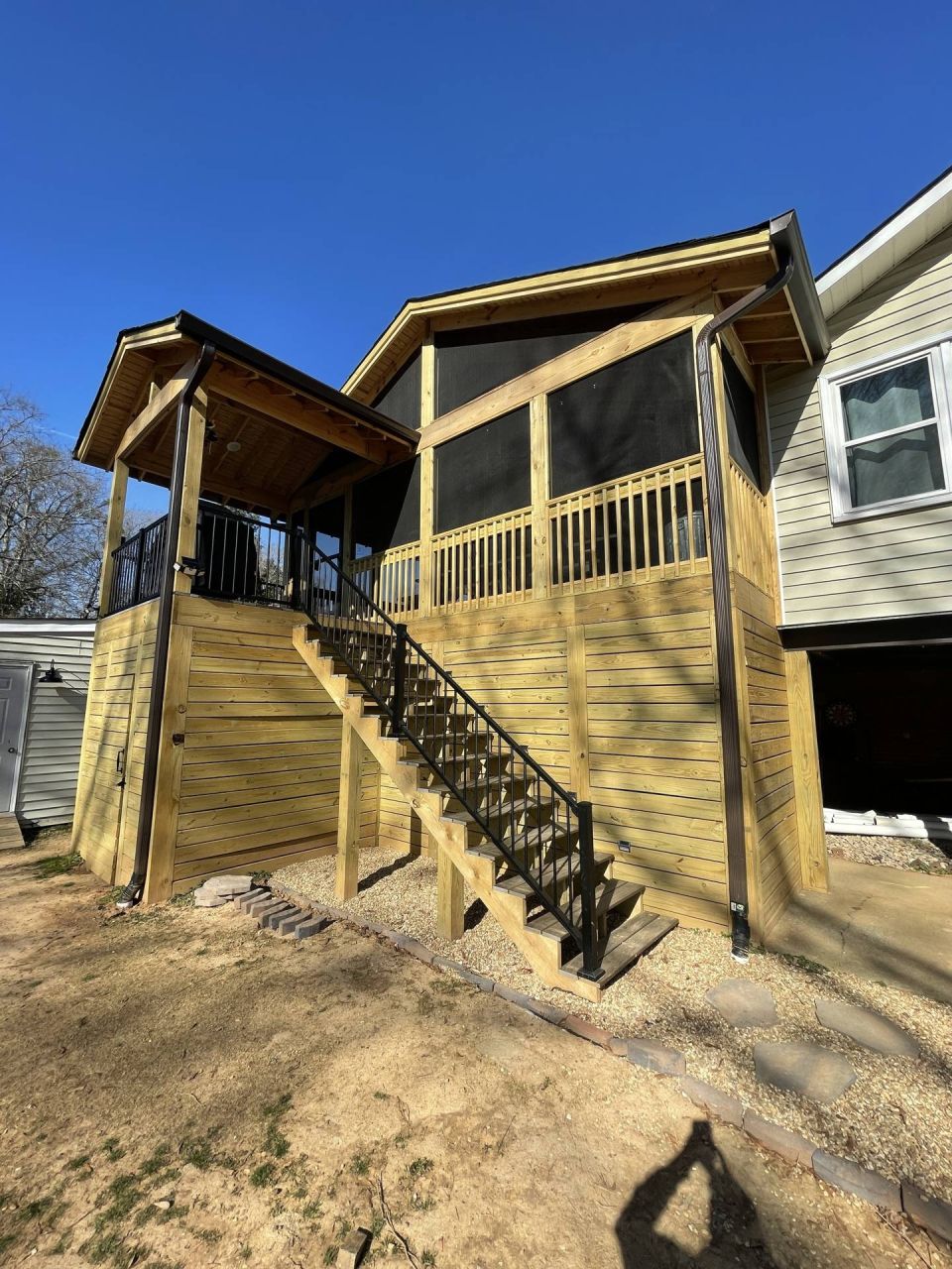 Porch Added To A Home – photo 11