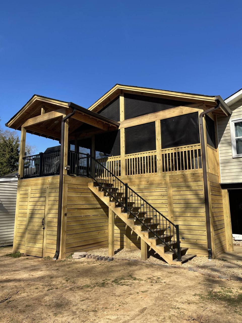 Porch Added To A Home – photo 12