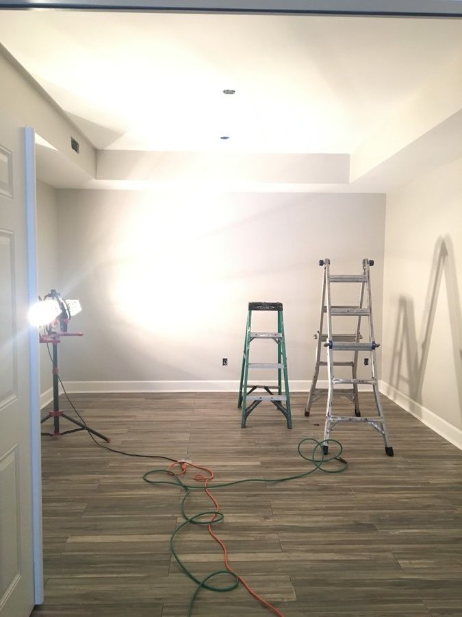 Basement Painted in Birmingham, AL