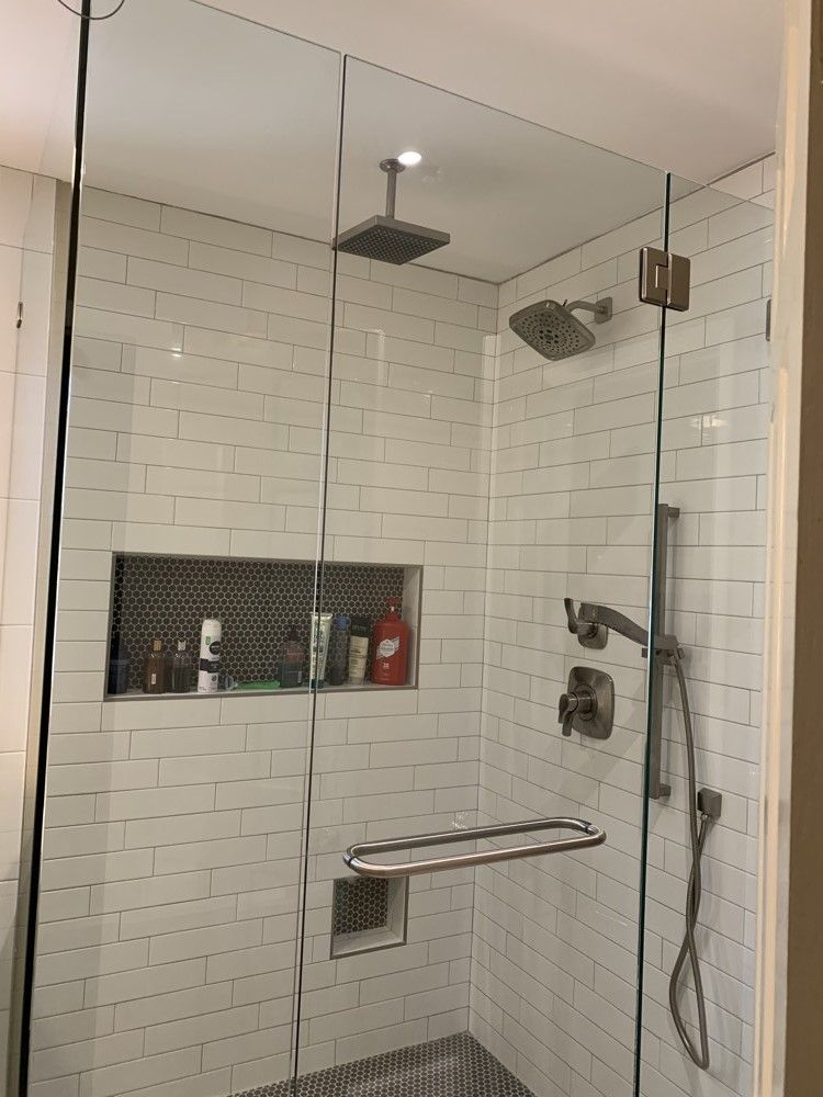 Big Glass Shower Installed – photo 7